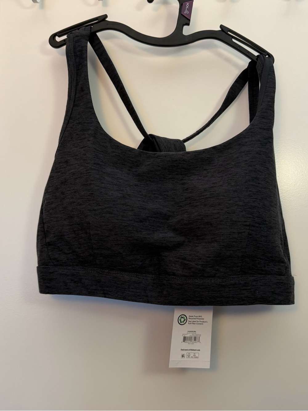 XL Black Sports Bra